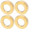4Pcs Mountain Bike   Alloy Screw   Spacers Brake Caliper Concave Gasket M6