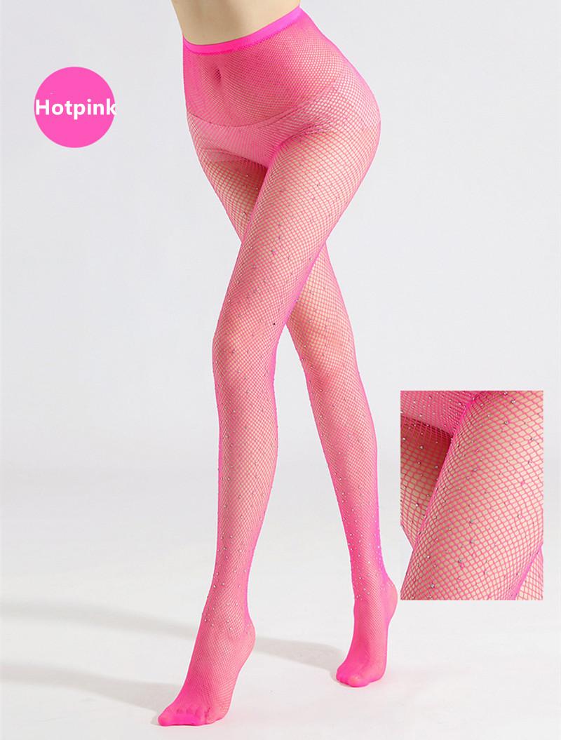 

Doiaeskv Multicolor Plus Size Fishnet Stockings Women S Small Mesh Tights Anti-Hook Nylon Pantyhose L