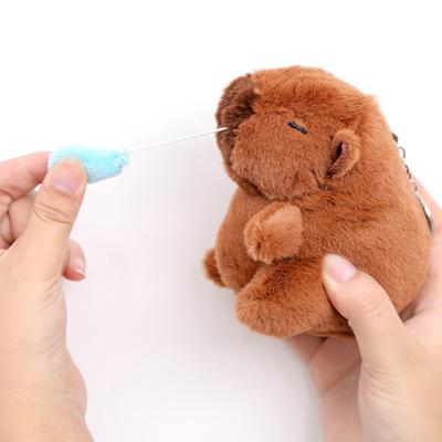 Capybara Kapibara Doll Plush Toy Slow Pull Cute Animal Doll Jewelry Pendant Gift Doll