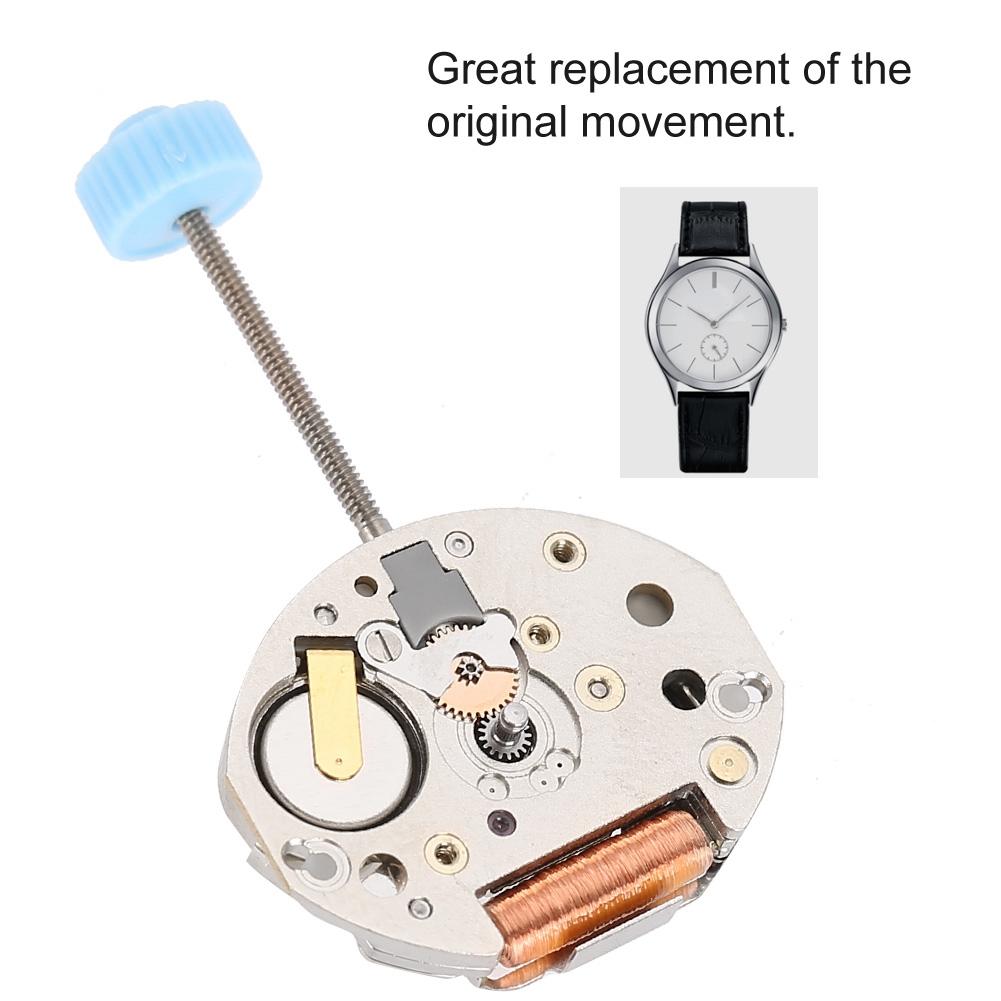 751 Two Hands Quartz Movement with Battery Watch Repair Accessory Parts