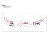 Holiday Tattoo Stickers Waterproof Freckle Tattoos Stickers, USA Flag Face for Independence Safe Skin Decals Day, Patriotic Temporary Body Art