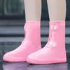 Couvre-chaussures Épaissis Couvre-bottes pour Adultes Enfants Avec Semelles Antidérapantes Fermeture à Boucle Réglable Bottines Réutilisables Sur-chaussures