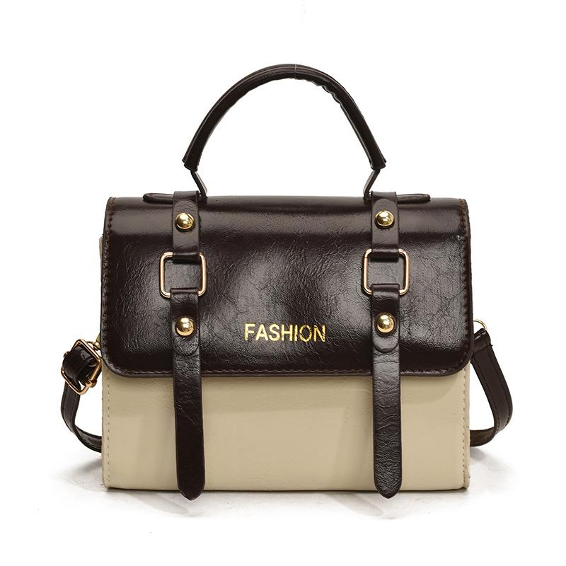 

Ручная кладь ретро повседневный портфель новая мода глянцевая сумка-мессенджер нишевая женская сумка через плечо No pendant