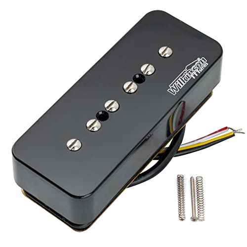 

Звукосниматель Wilkinson M Series Stacked P90 Single-Coil, Размер хамбакера, для бриджа электрогитары SG/LP, Черный
