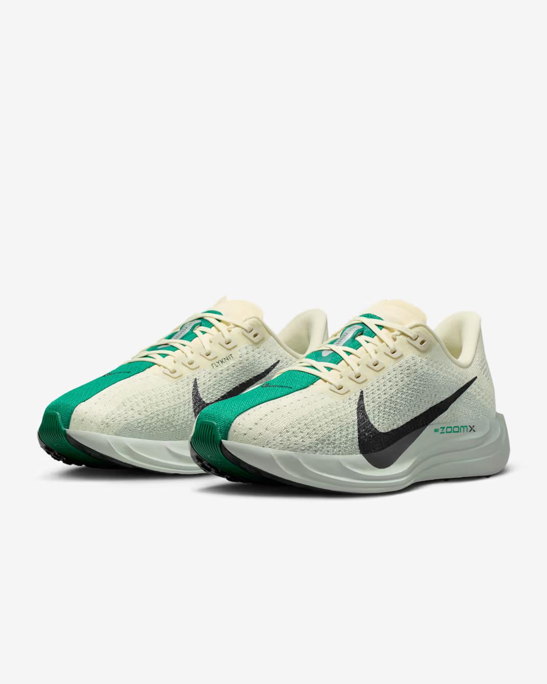 FQ7261-104 Nike Pegasus Plus Coconut Milk Barely Green Black Spruce (Women s) 5