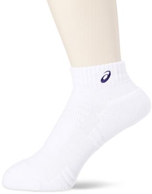 Trainingsbekleidung Socken 10 XAS855 Kinder Japan 22 bis japanische Größe [Asics] Jr. [Junior] Weiß/Marineblau (Äquivalent XS)