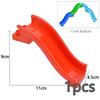 Store byggeklosser Slide Swing Seesaw Park Lekeplass Series Large Pillar Murstein Barn Barn Pedagogisk Leke Kompatibel Duploe