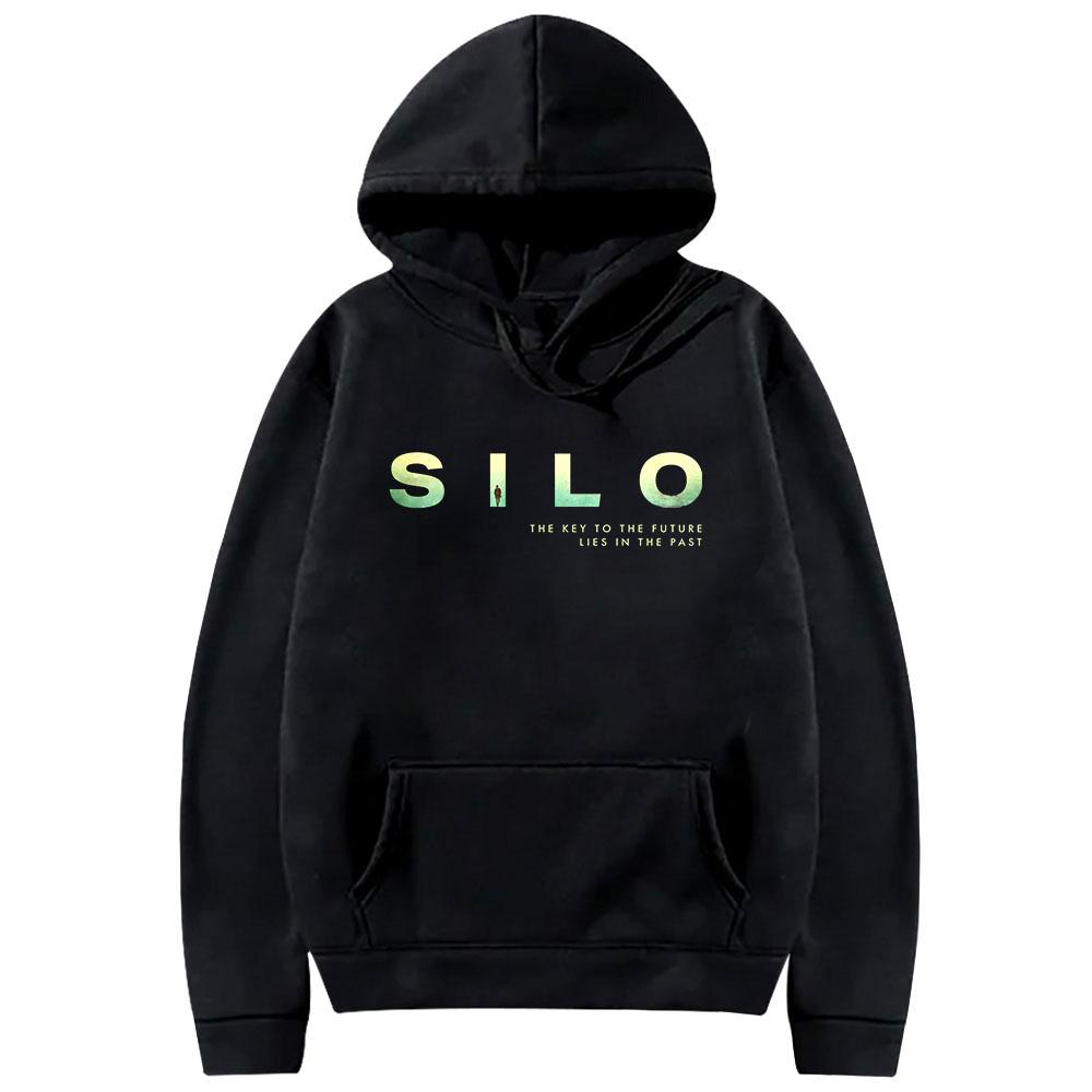 Silo Season 3 TV Hoodie Movie Distinctive Graphic Sweatshirt Fahsion with Hooded Long Sleeve Pullover Unisex Clothes XS чёрный