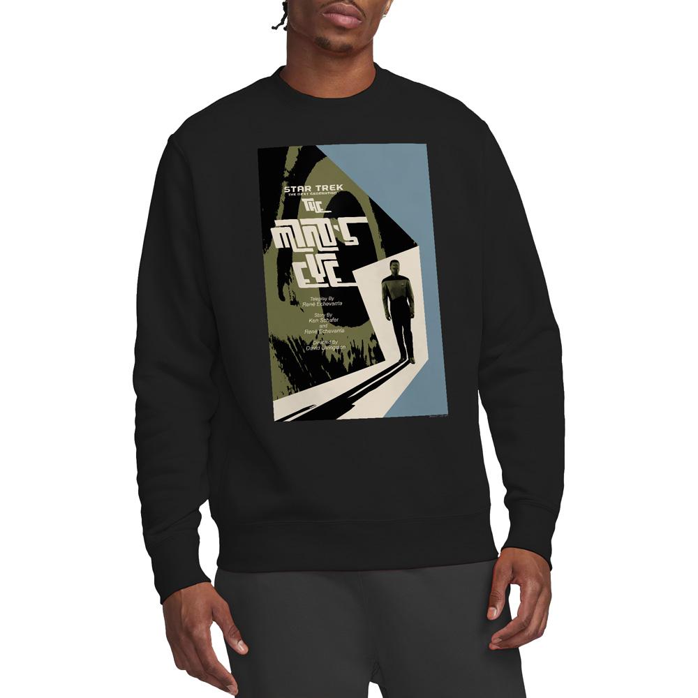 STAR TREK Unisex pro dospělé Star Trek: Nová generace 4. série 24. epizoda Mikina