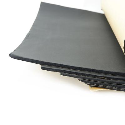 1Roll 100x50cm Sound Deadening Foam Mat Self Adhesive 3/5/6/8/10/15mm Acoustic Insulation Mat Rubber Foam Sound Absorption