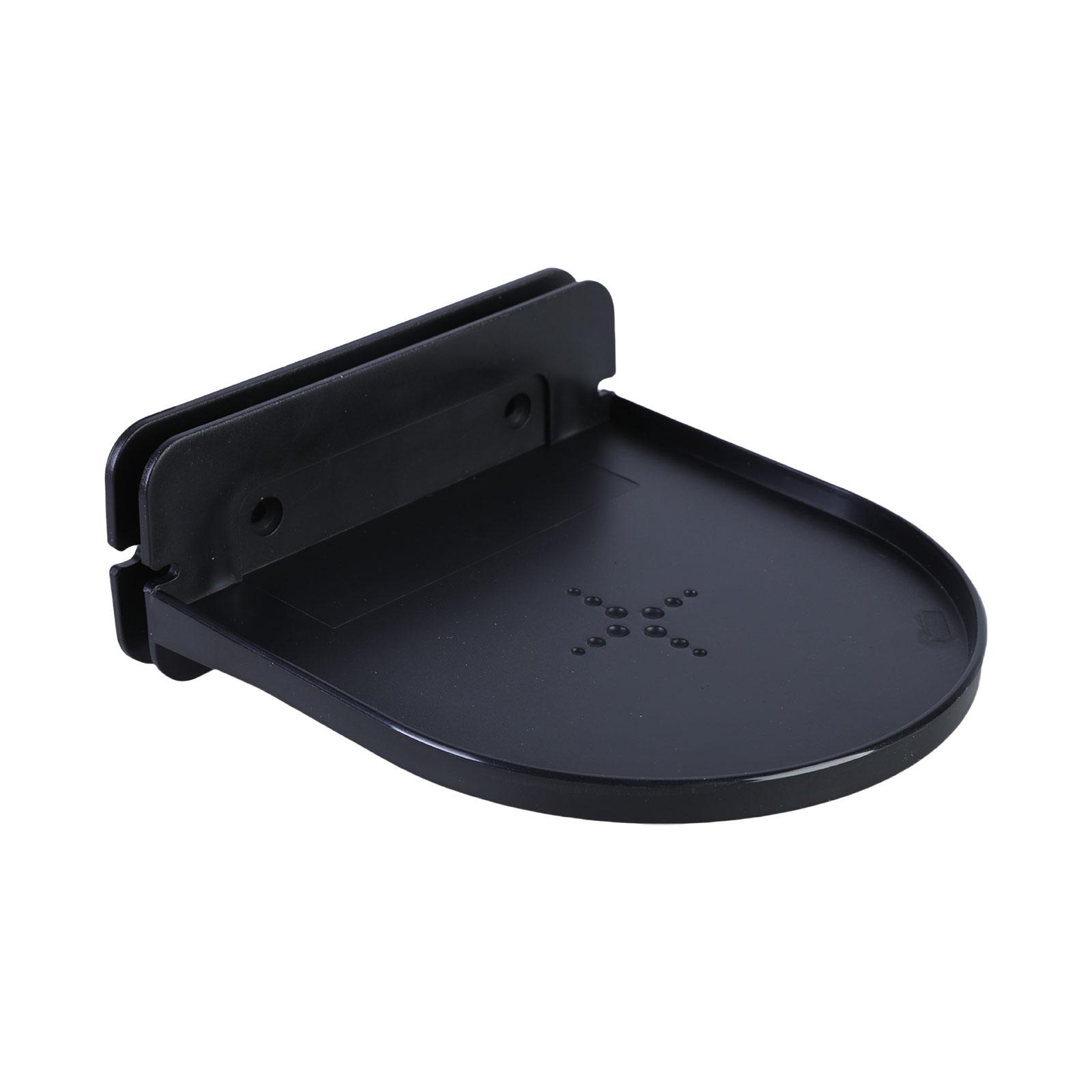 Универсальное настенное крепление ABS полка Встроенная стойка для хранения кабелей Легкая клейкая установка для умных колонок и устройств чёрный 1559₽