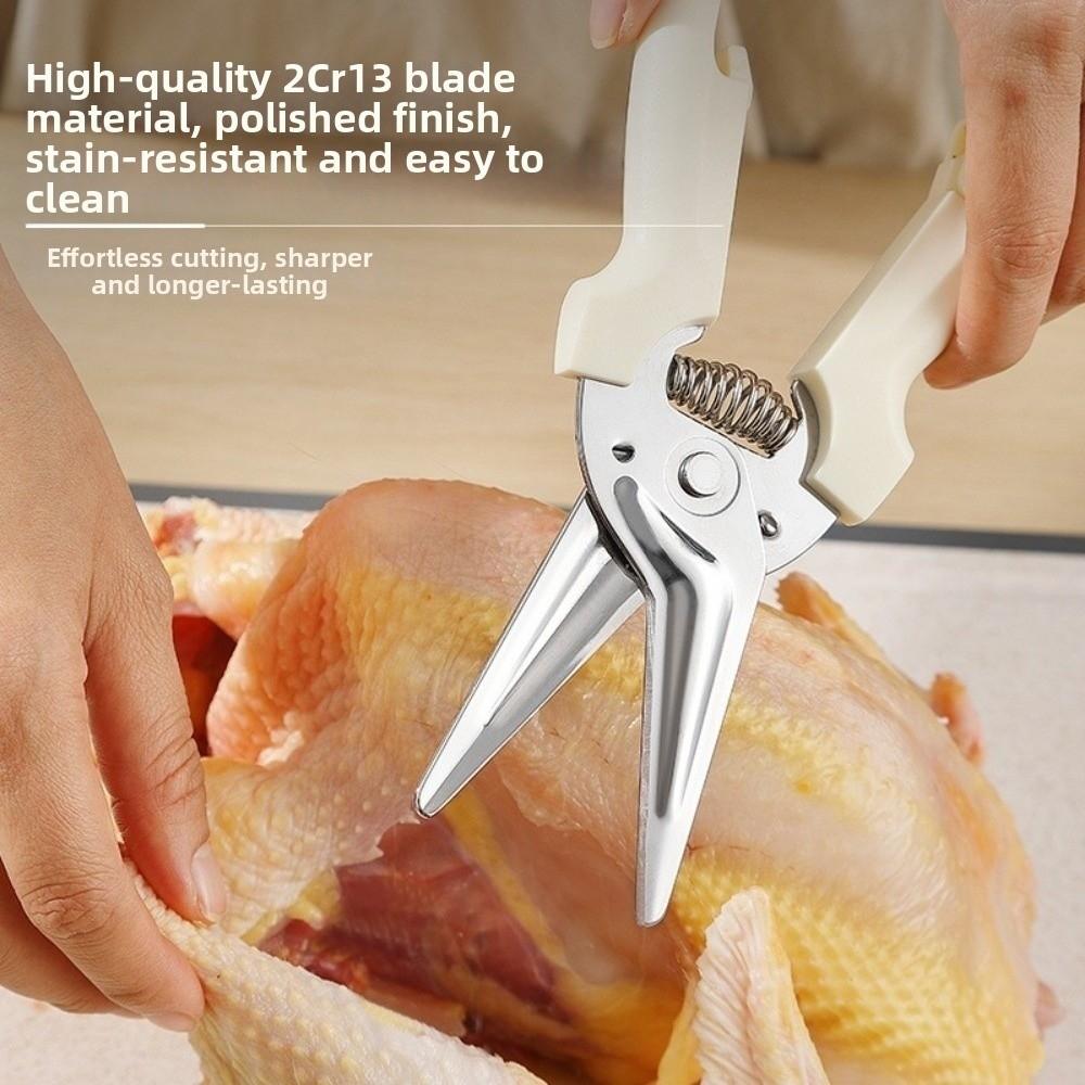 Multi-Functional Food Shears Effort-saving Chicken Bone Scissors  Kitchen Use
