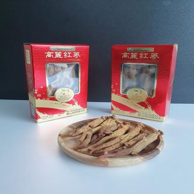6 Jahre alter koreanischer roter Ginseng, großes Stück, 300 g, getrockneter Ginseng zum Abkochen, Nonghyup-Inspektionsprodukt, 300 g (großes Stück), 1 Einheit