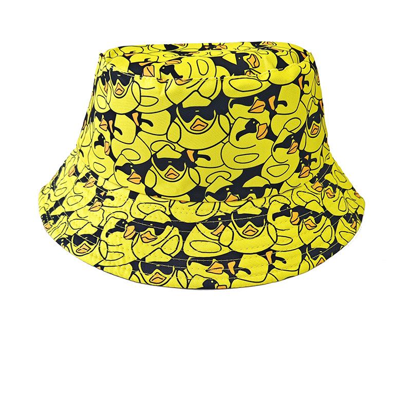 Creative Unisex Double-Sided Cotton Bucket Hat – Versatile Outdoor Sun Protection Accessory