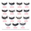RED SIREN Lashes Mink Fluffy 7 Pairs / pack Natural Wispy Messy Manga Lashes Free Shipping False Eyelashes Makeup