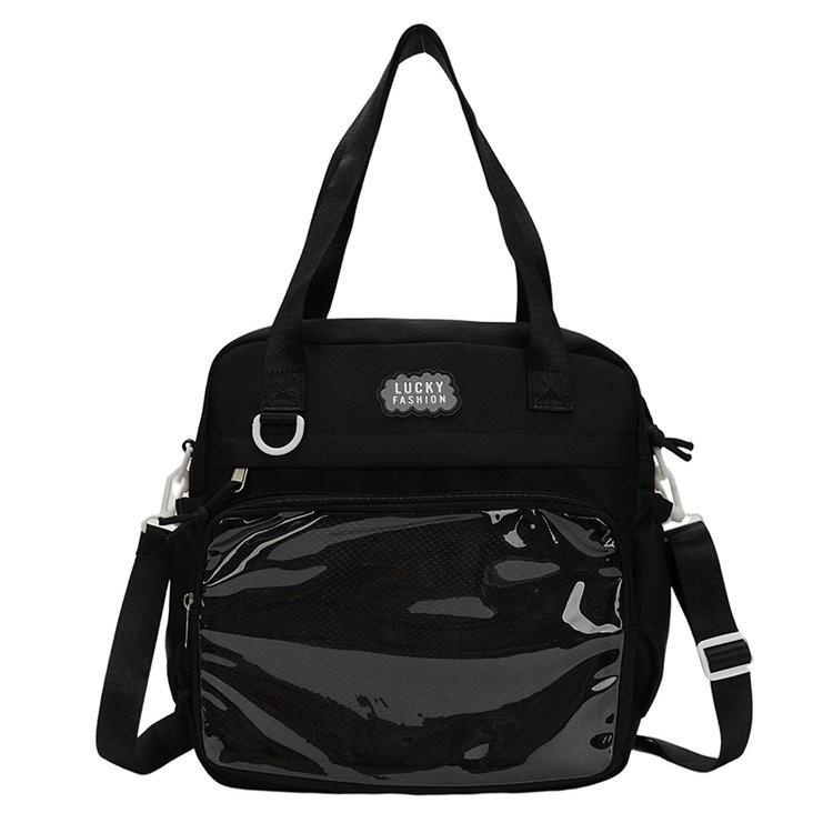 Stylish Casual Crossbody Tote Bag For Students With Multiple Color Options And Fashionable Look