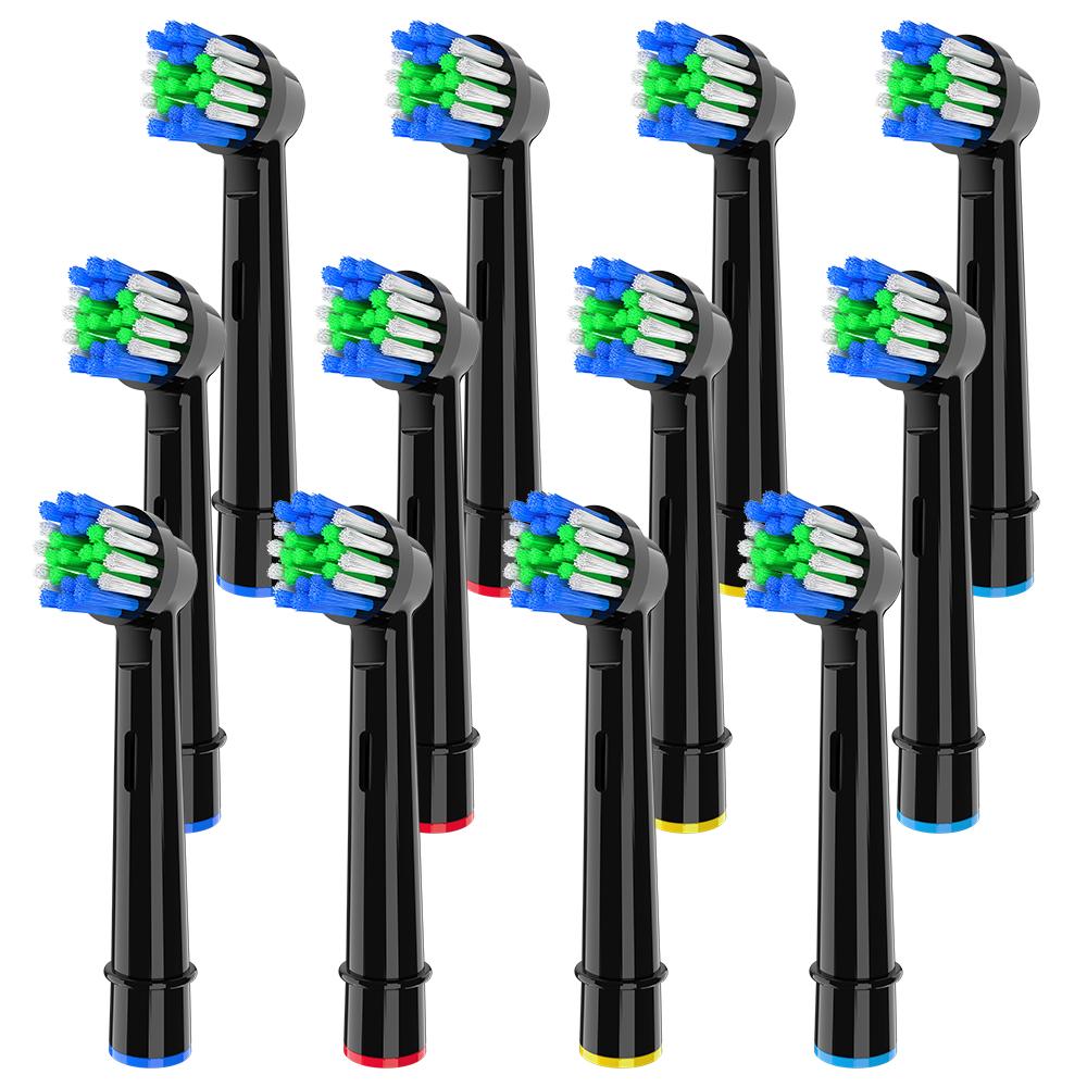 Kompatibilní s náhradními kartáčkovými hlavicemi pro elektrické zubní kartáčky Oral B, Profesionální kartáčková hlava pro Pro 100/500/1000/1500/7500