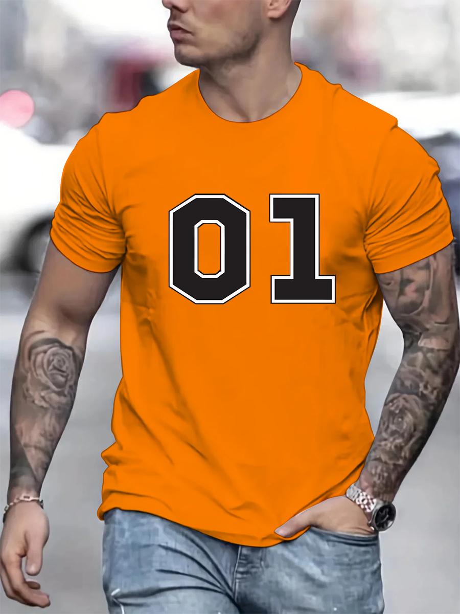 ZheXiong TEE 100% Katoen T-shirts O-hals T-shirt Heren Tees Dukes of Hazzard 01  General T-shirt Nieuwste Tops L