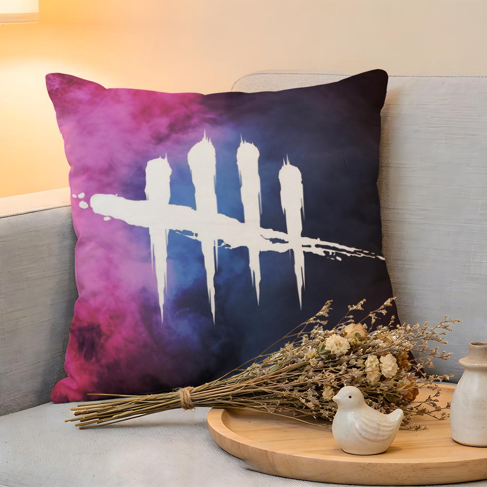 

Cushion Cover Linen SkinFriendly Soft Decorative Case For Sofa Home Decor Cool Games DDead By Daylight Pillow cover 30x30cm