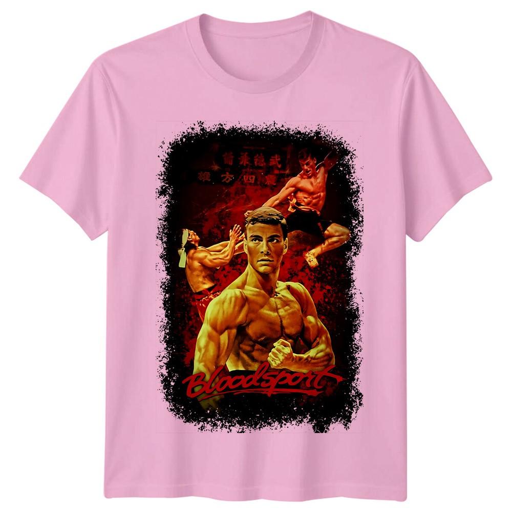 Bloodsport 1988 Movie Poster Inspired Tshirt Retro 80s Tee Unisex Fans Gift