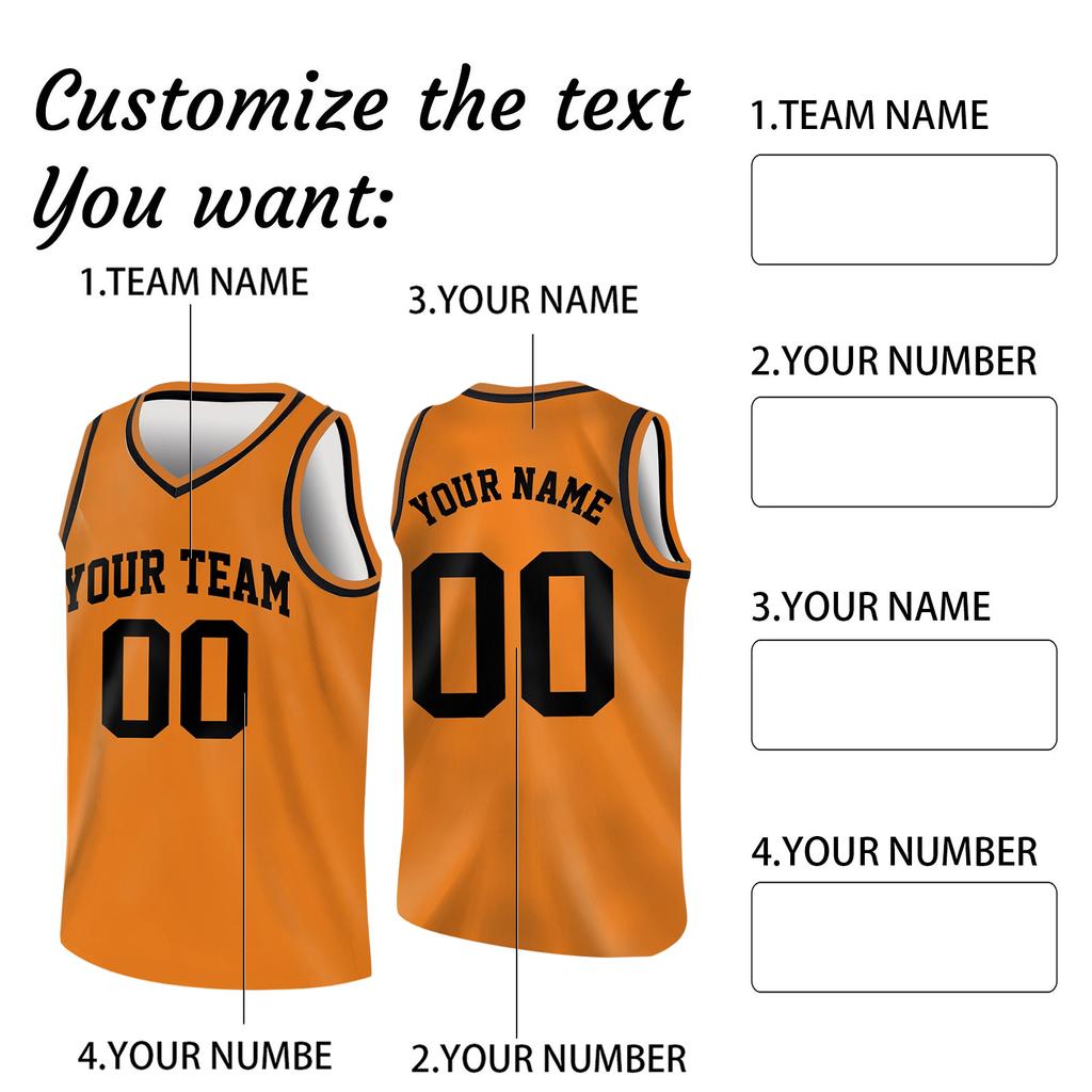 Custom Basketball Jerseys Personalized Printed Team Name & Number Sports Uniform For Men Women Youth