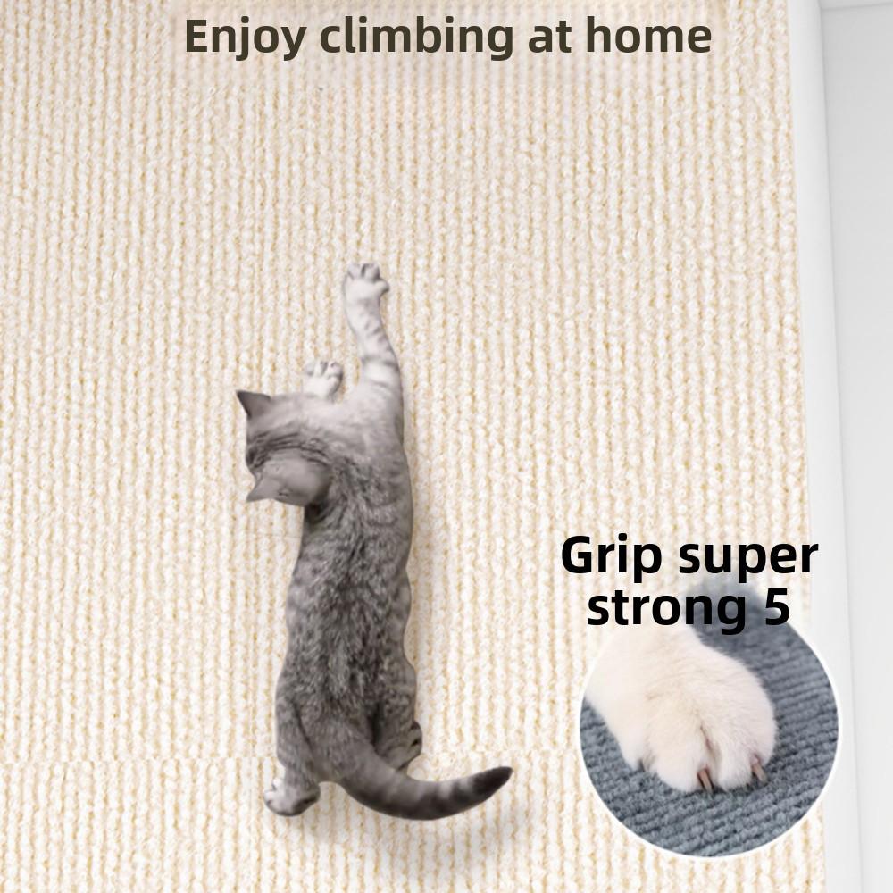 Cat Climbing Pad, Easy To Cut and Paste, Wear-resistant, Scratch Resistant, Non Shedding, Multifunctional Wall Sticker, Climbing Cat Scratching Board