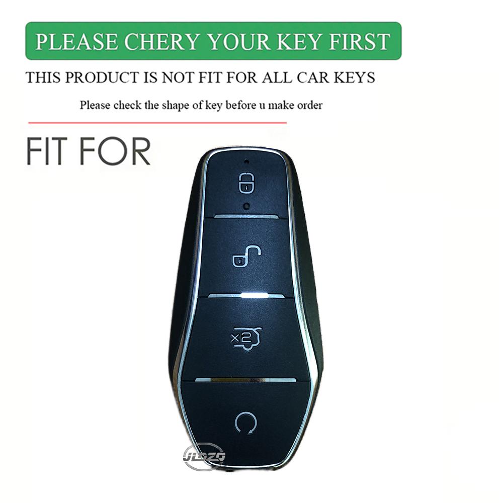 Silicone Car Remote Key Cover Holder Chain Key Case For Byd Atto 3 Han Ev Dolphin Song Pro Max Tang Dm Yuan Dolphin E2 Qin Plus