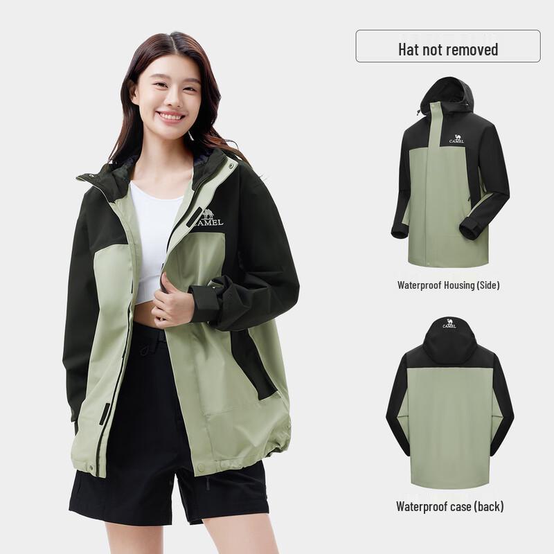 Camel Unisex Outdoor Single-layer Windbreaker Jacket