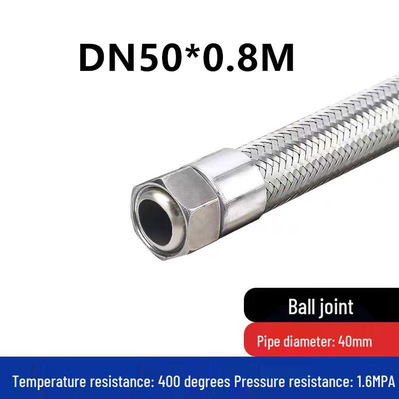 YFGPH Stainless Steel Wire Hose with Ball Joint