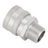 1/2in Female Thread Stainless Steel Quick Connector Adapter for Brewing Beer  Less Than Br More Than