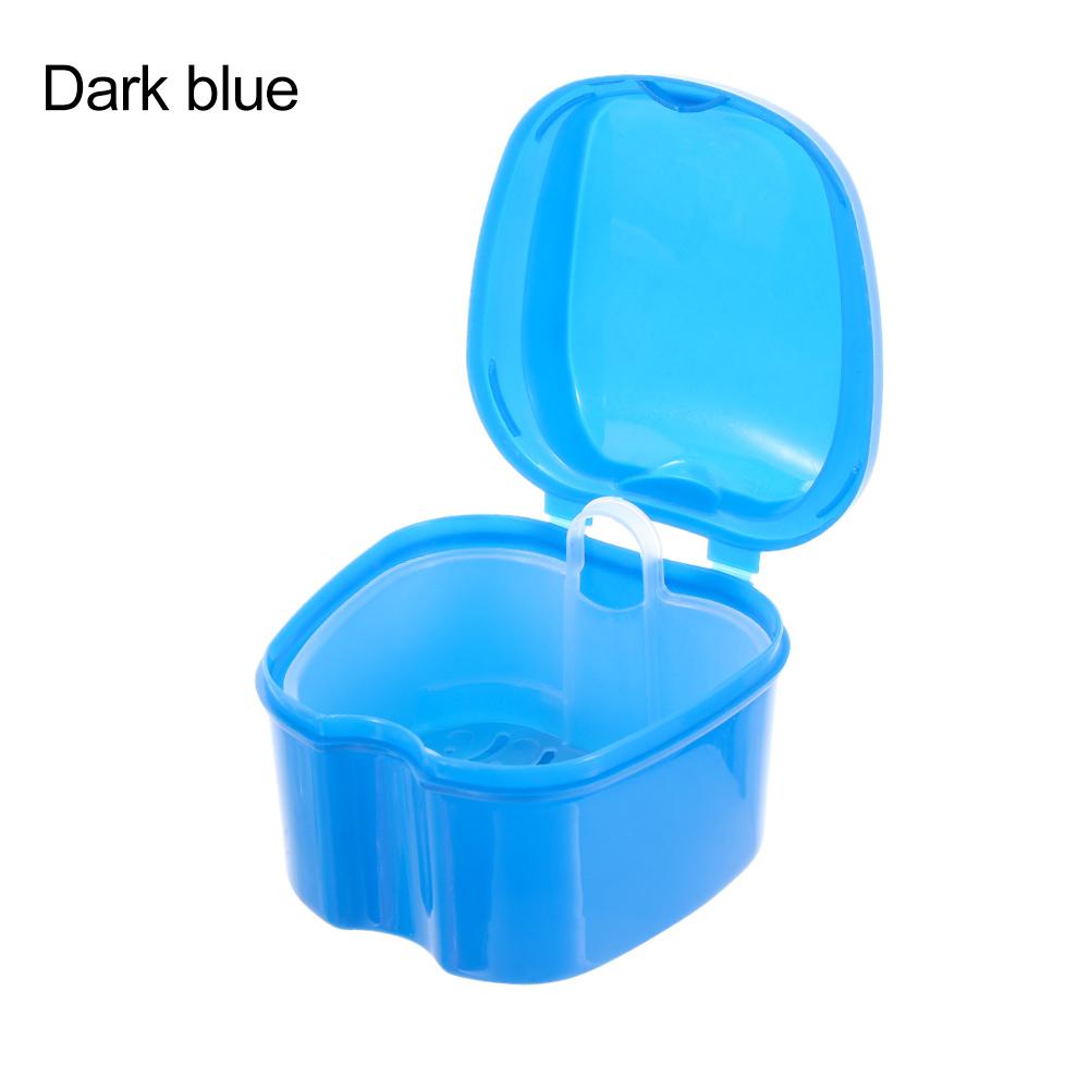 Durable Dental Tray Orthodontic Retainer Container Storage Denture Box Case Rinsing Basket Health Care Product Oral Hygience