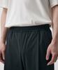Musinsa Standard Cooling Deep Tuck Wide Elastic Waist Pants [Dark Gray]
