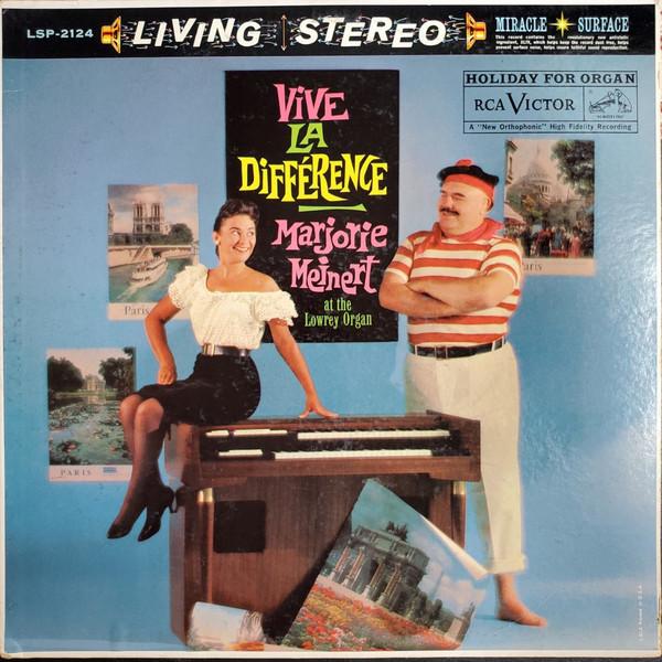 LP Record MARJORIE MEINERT - Vive La Différence LSP2124 RCA Victor 1960 US Pop Used