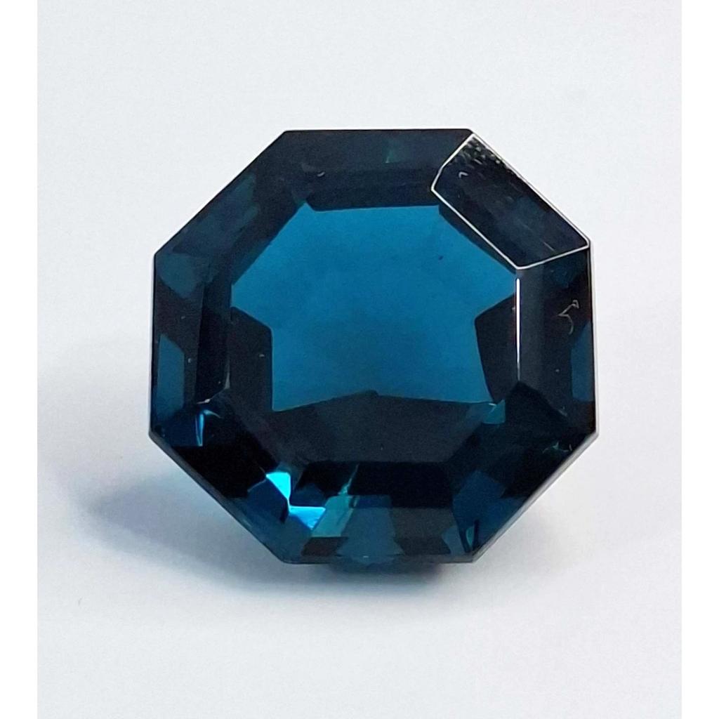 Natural Bluish-Green Grandidierite Octagon Cut 20-22 Ct Fabulous Loose Gemstone