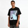 Anime Two Handsome Guys Graphic T-shirt Casual Loose Fit Top Trendy Cool Style For Daily Wear Streetwear Pure cotton T-shirt