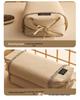 Bestselling Breathable Buckwheat Pillow: Adjustable Height, 100% Buckwheat Hull, Cotton Linen Cover, Floral Herbal Design.
