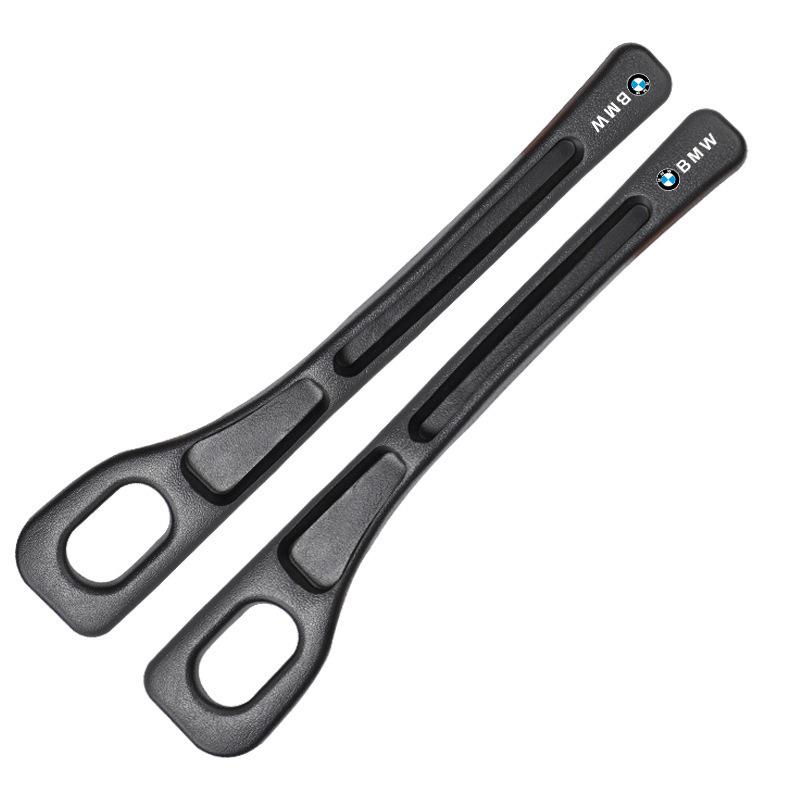 BBLA3 2PC Car Seat Gap Filler Organizer Waterproof Anti-leak Stopper Strip For BMW 1 2 3 4 5 7 Series X1 X3 X4 X5 X6 X7 F10 F20 F30