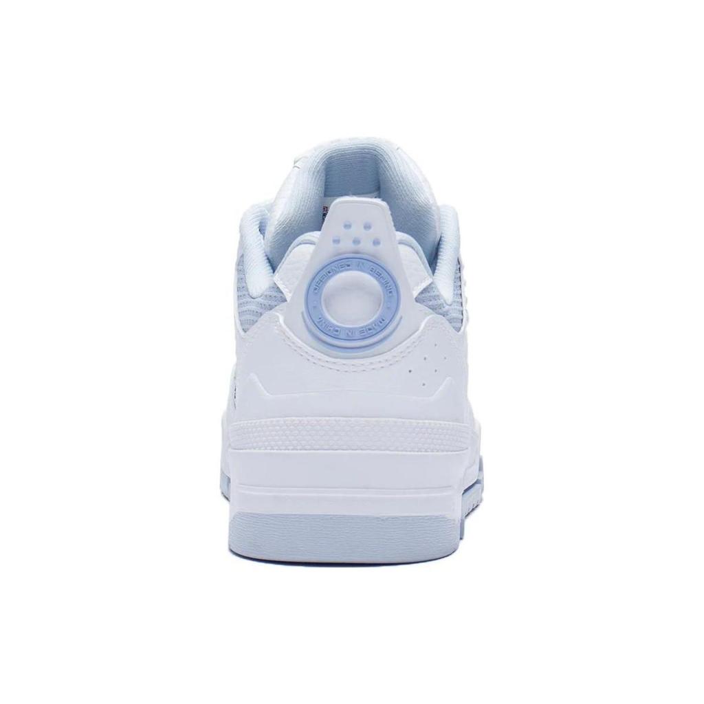 Li Ning Low Top Skate Shoes Women Sneakers White AGCS080-1