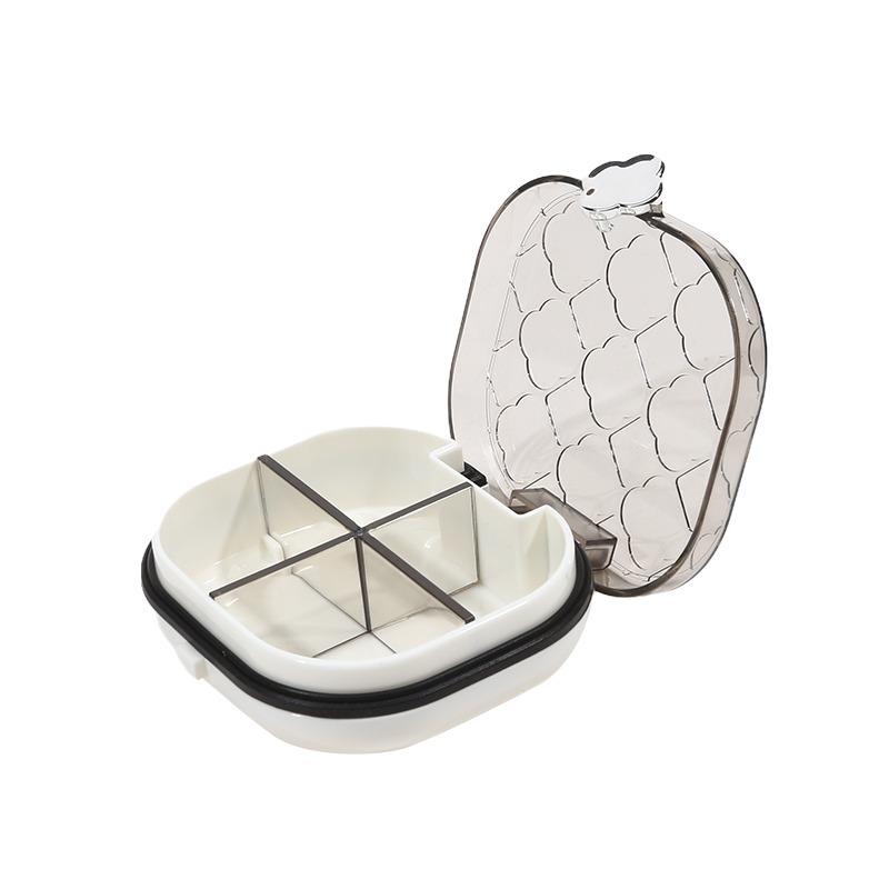Portable Medicine Box Medicine Packaging Travel Carrying Mini Sealed Travel Medication Organizer Moisture-proof Jewelry Storage