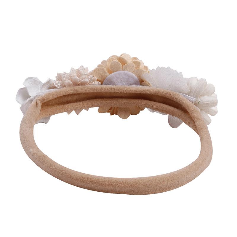 Infant Baby Girls Headbands Flower Children's Hair Bands Elastic Newborn Toddler Headband Hairband Kid Hair Accessories Headwear