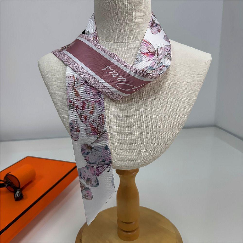 Floral Scarf Breathable Neckerchief Fashion Foulard  Girl