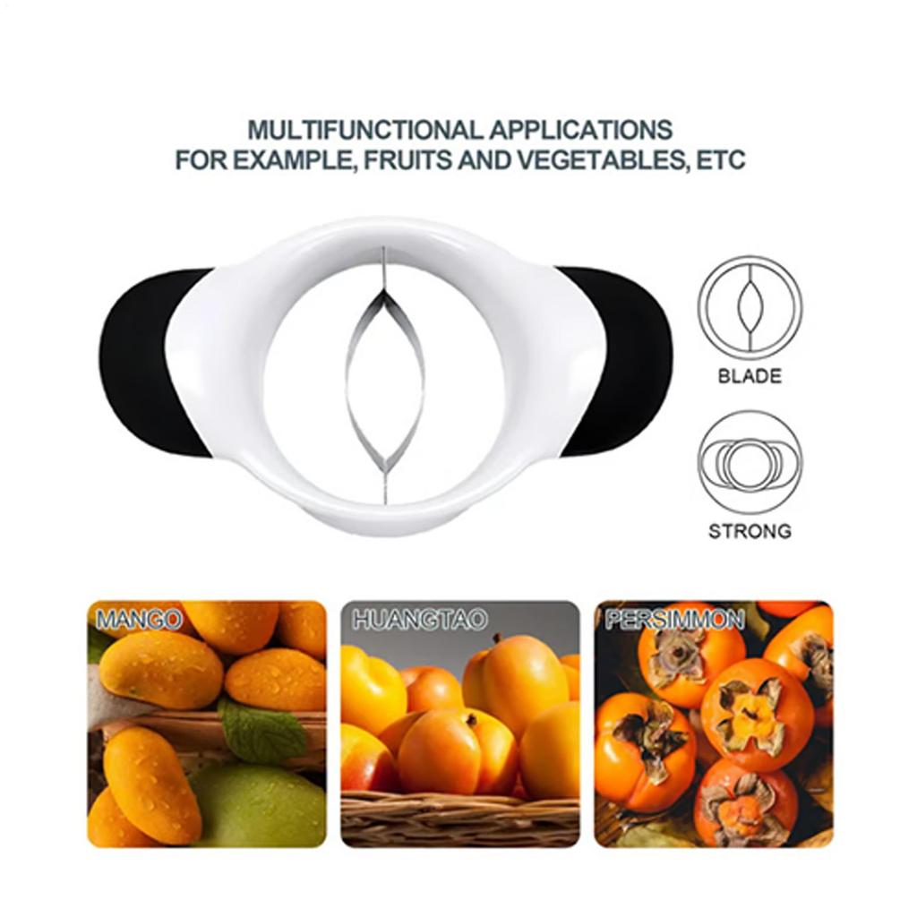 Mango Slicer non slip extra large mango divider fruit splitter Mango Cutters Corer Ergonomic Handle Kitchen Peeler Fruit Tools