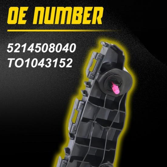 Front Right Bumper Retainer Bracket Fit 22-2025 Toyota Sienna Passenger