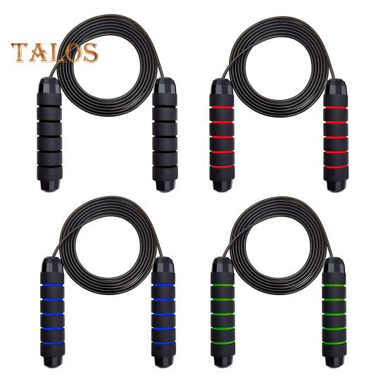 Skipping Rope Non-slip Foam Handle Length Adjustable Tangle-Free Students Kids Men Women Workout Training Lose Weight Jump Rope