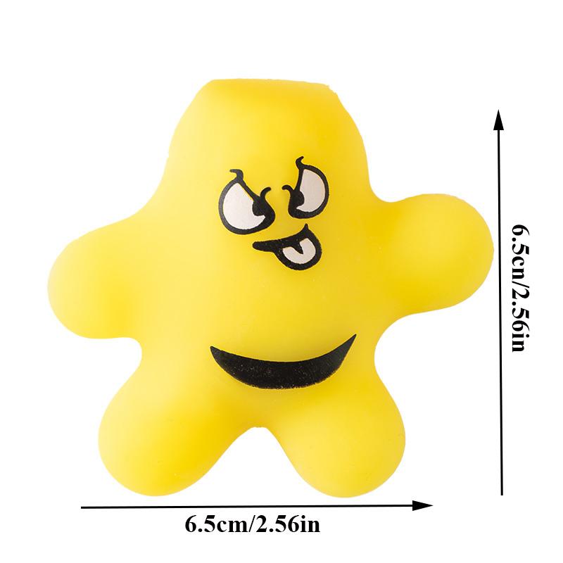 Multi-colors Cute Starfish Antistress Squishy Toys Stress Relief Balls Anxiety Release Sensory Fidget Toys For Office Classroom