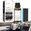 30ml Agente de reforma de carro Agente de revestimento de plástico reformado Painel de cera Cristal interior automotivo Suprimentos de revestimento renovados