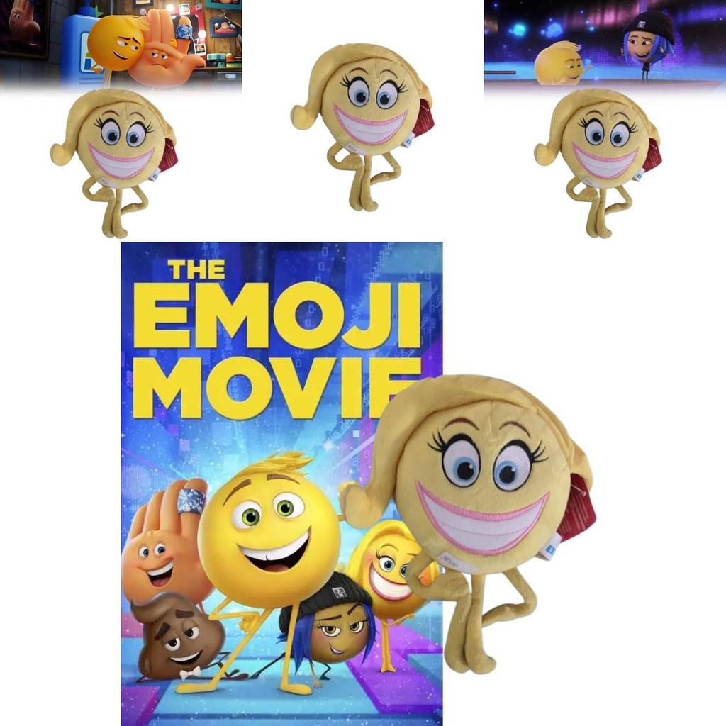 The Emoji Movie Plush Doll Soft Stuffed Toy Collectors Edition Gift For Kids Room Decor