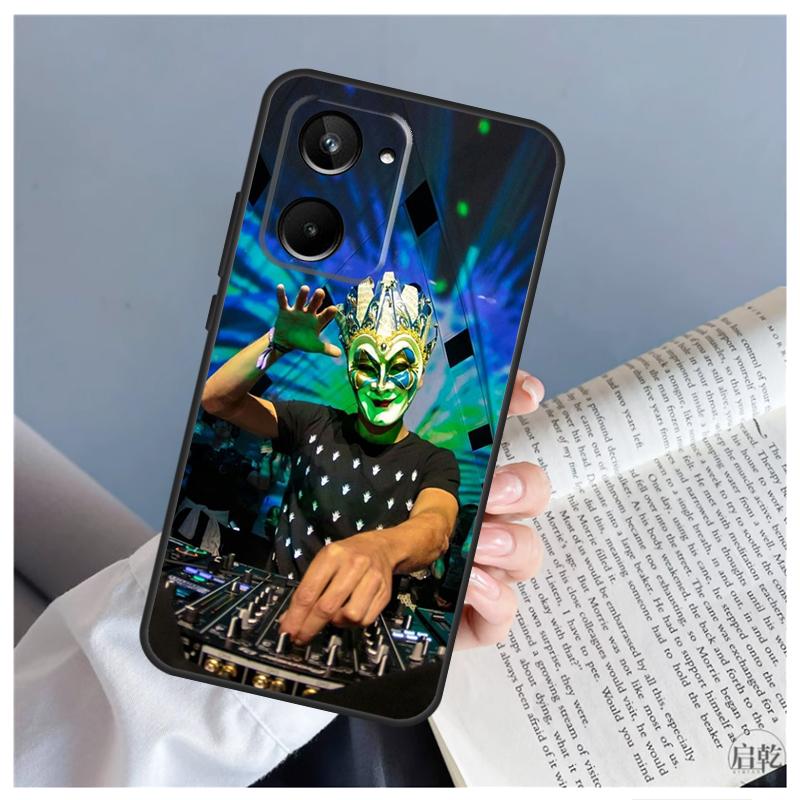 

DJ Boris Brejcha Case For Realme C55 C67 C53 C51 C35 C33 C31 C30 C25s C21Y GT Neo 5 GT5 9 10 11 12 Pro Plus Realme 9 Pro