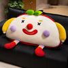 Cartoon Clown Headboard Cushion – Soft, Large Backrest Pillow for Sleeping, Sofa Lumbar Support, and Dorm Use
