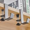 OptiPro Headphone Set of Table Convenient Easy 10KG Load Ideal for Business Trips and Travel Stands, 2, Screw-Type Clamp, Hook, Item, Installation,